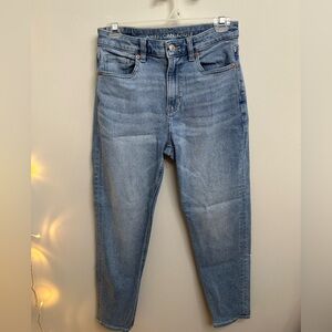 American Eagle Outfitters Sky Blue Straight Leg Jeans